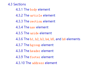 section